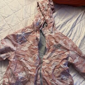 New balance Pink Camouflage Hooded Jacket